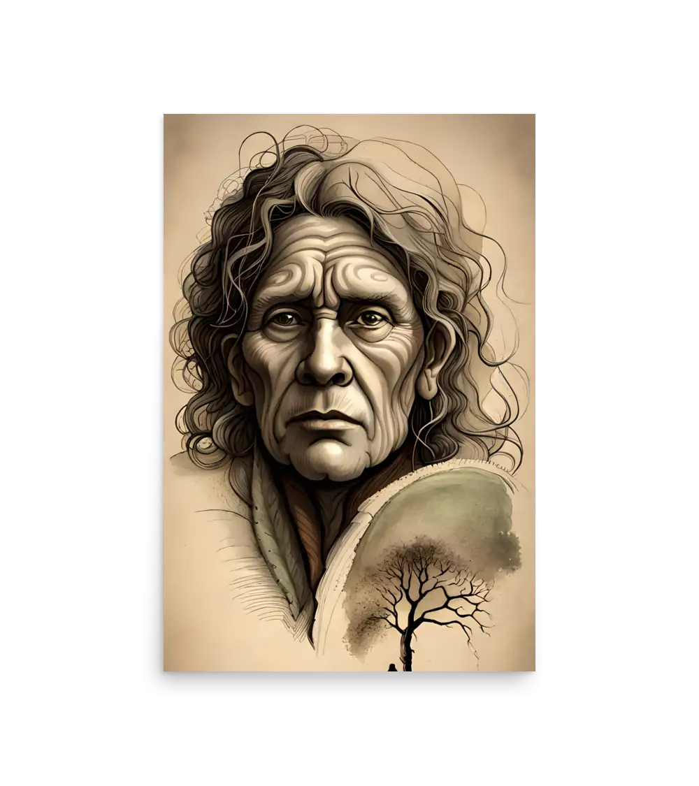 18 RURAL HUMAN HIGH Poster