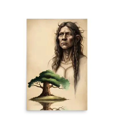 17 RURAL HUMAN HIGH Poster