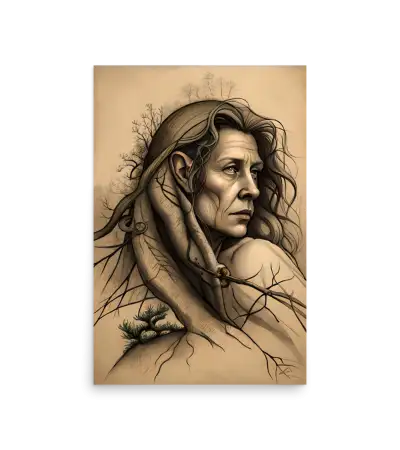 16 RURAL HUMAN HIGH Poster