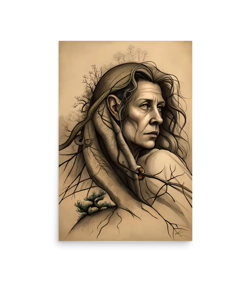 16 RURAL HUMAN HIGH Poster