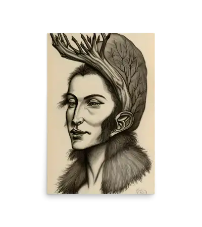 12 RURAL HUMAN HIGH Poster