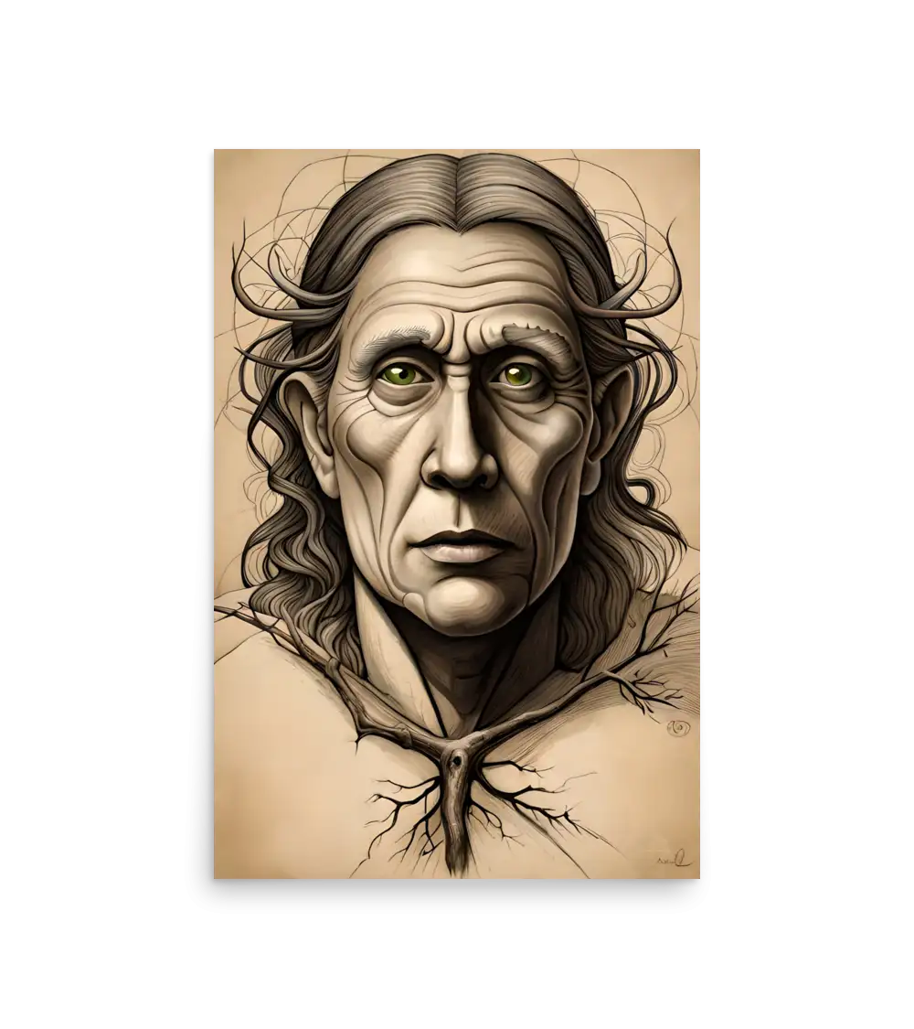 13 RURAL HUMAN HIGH Poster