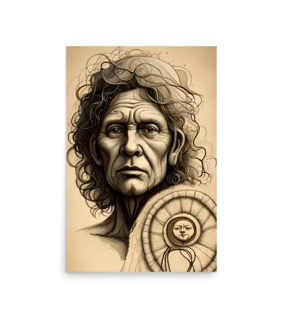 15 RURAL HUMAN HIGH Poster