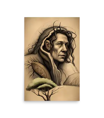 11 RURAL HUMAN HIGH Poster