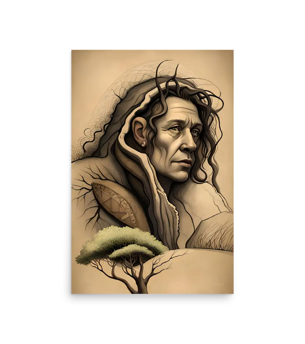 11 RURAL HUMAN HIGH Poster