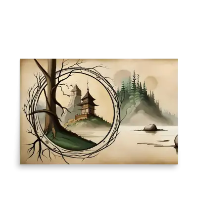 09 RURAL HOUSE Poster