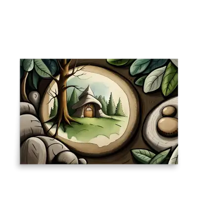 05 RURAL HOUSE Poster