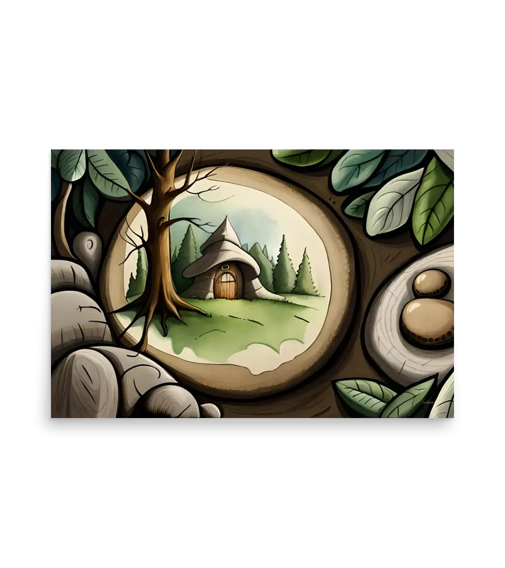 05 RURAL HOUSE Poster