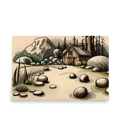 07 RURAL HOUSE Poster