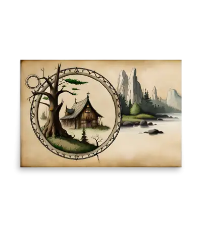 02 RURAL HOUSE Poster