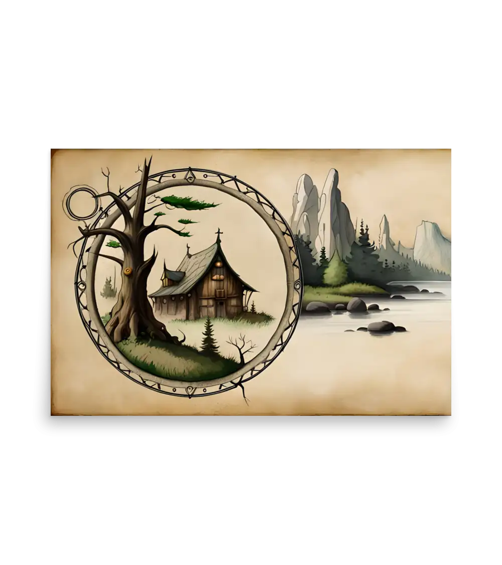 02 RURAL HOUSE Poster