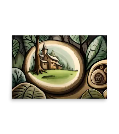 03 RURAL HOUSE Poster