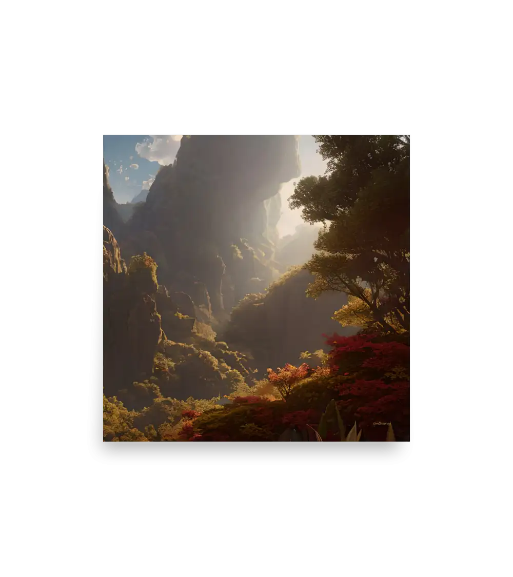 08 MYSTIC NATURE QUAD - Poster