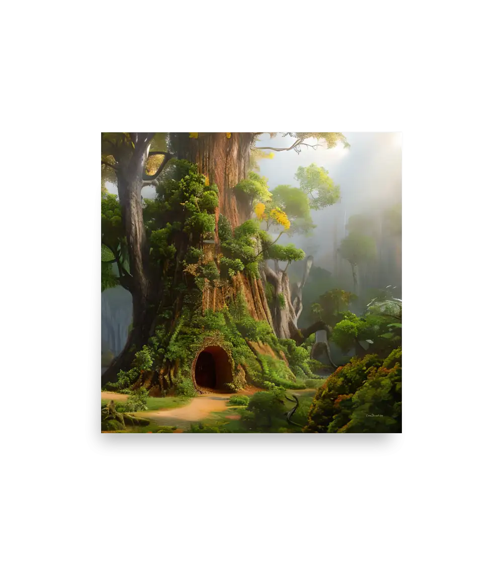 01 MYSTIC NATURE QUAD - Poster