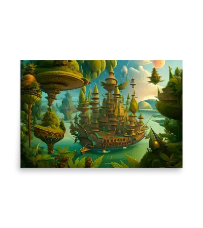 10 SPACE PLANET - Poster