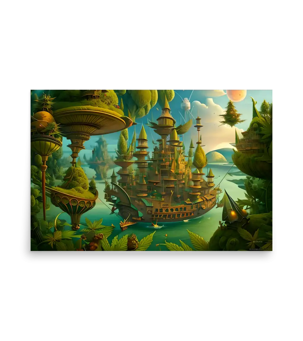 10 SPACE PLANET - Poster