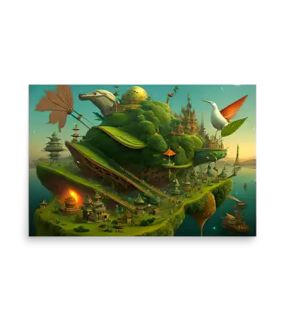 09 SPACE PLANET - Poster