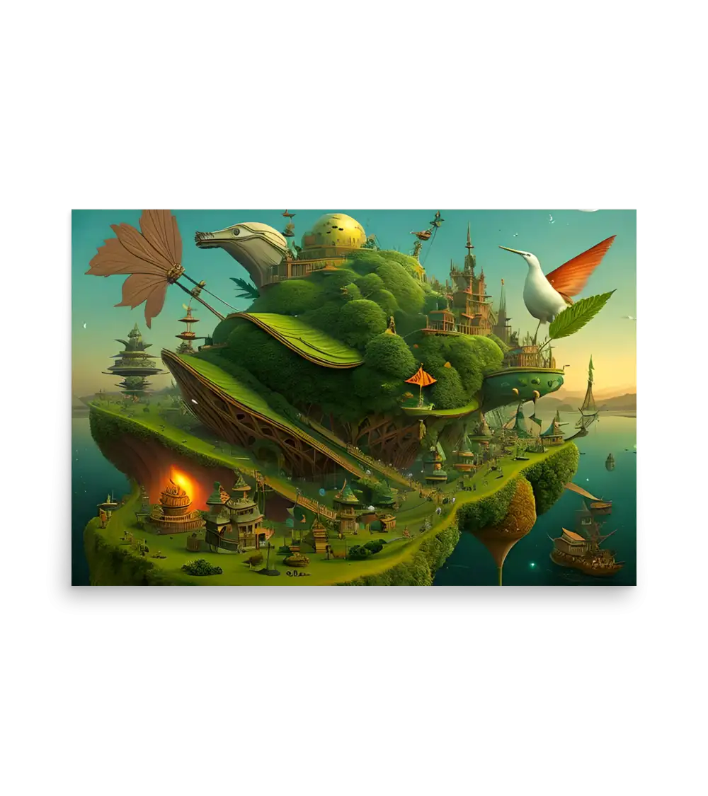 09 SPACE PLANET - Poster