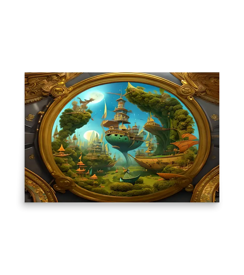 03 SPACE PLANET - Poster