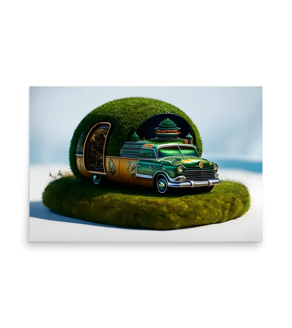 03 SPACE CARS - Poster