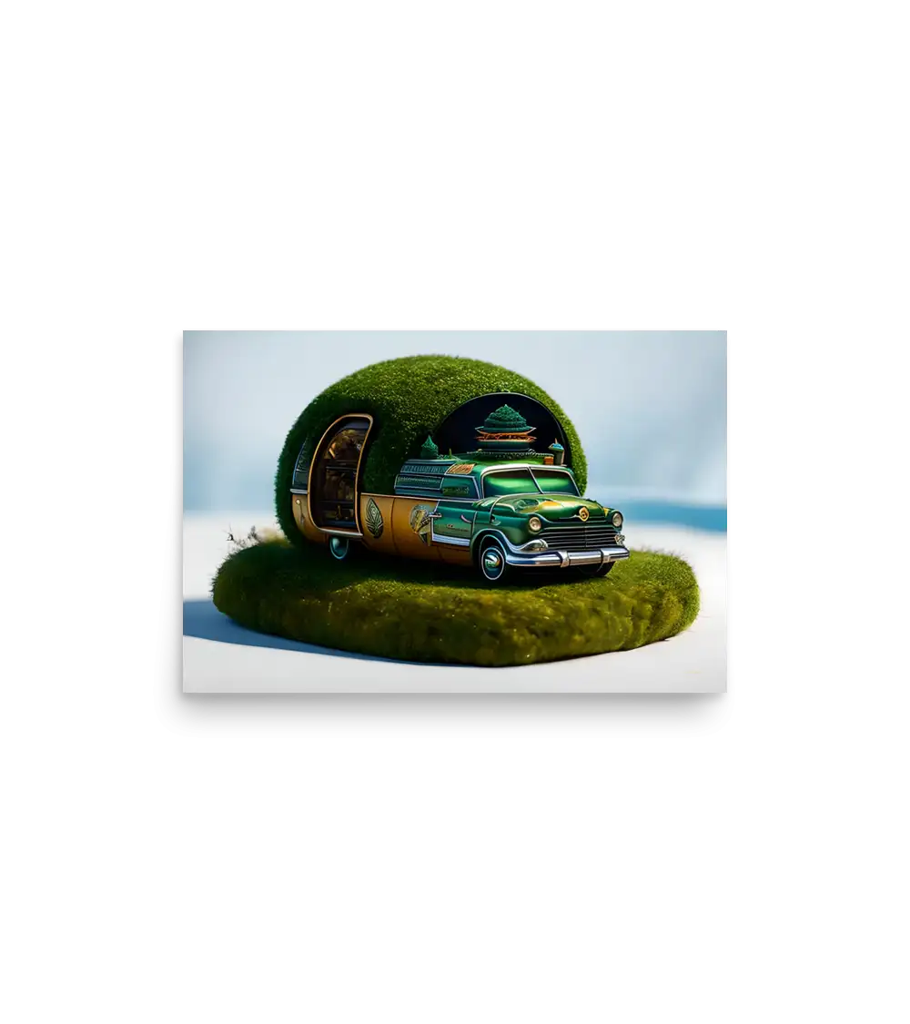 03 SPACE CARS - Poster