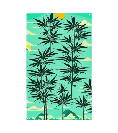 25 JAPAN HEMP - Flag