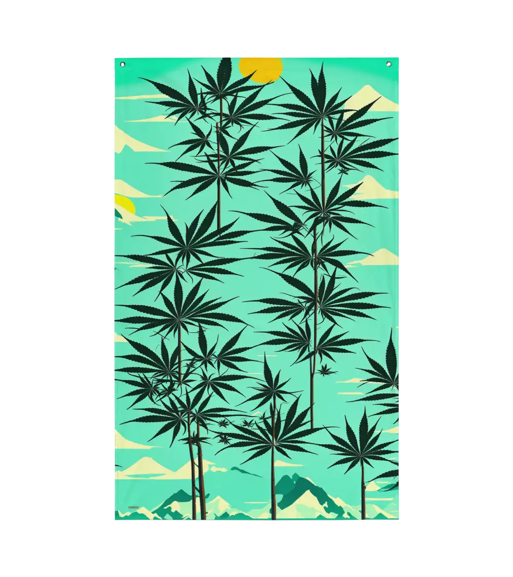 25 JAPAN HEMP - Flag