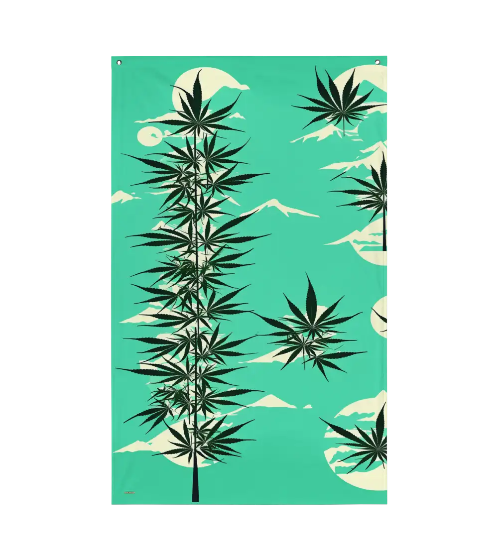 21 JAPAN HEMP - Flag
