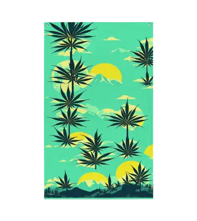 23 JAPAN HEMP - Flag