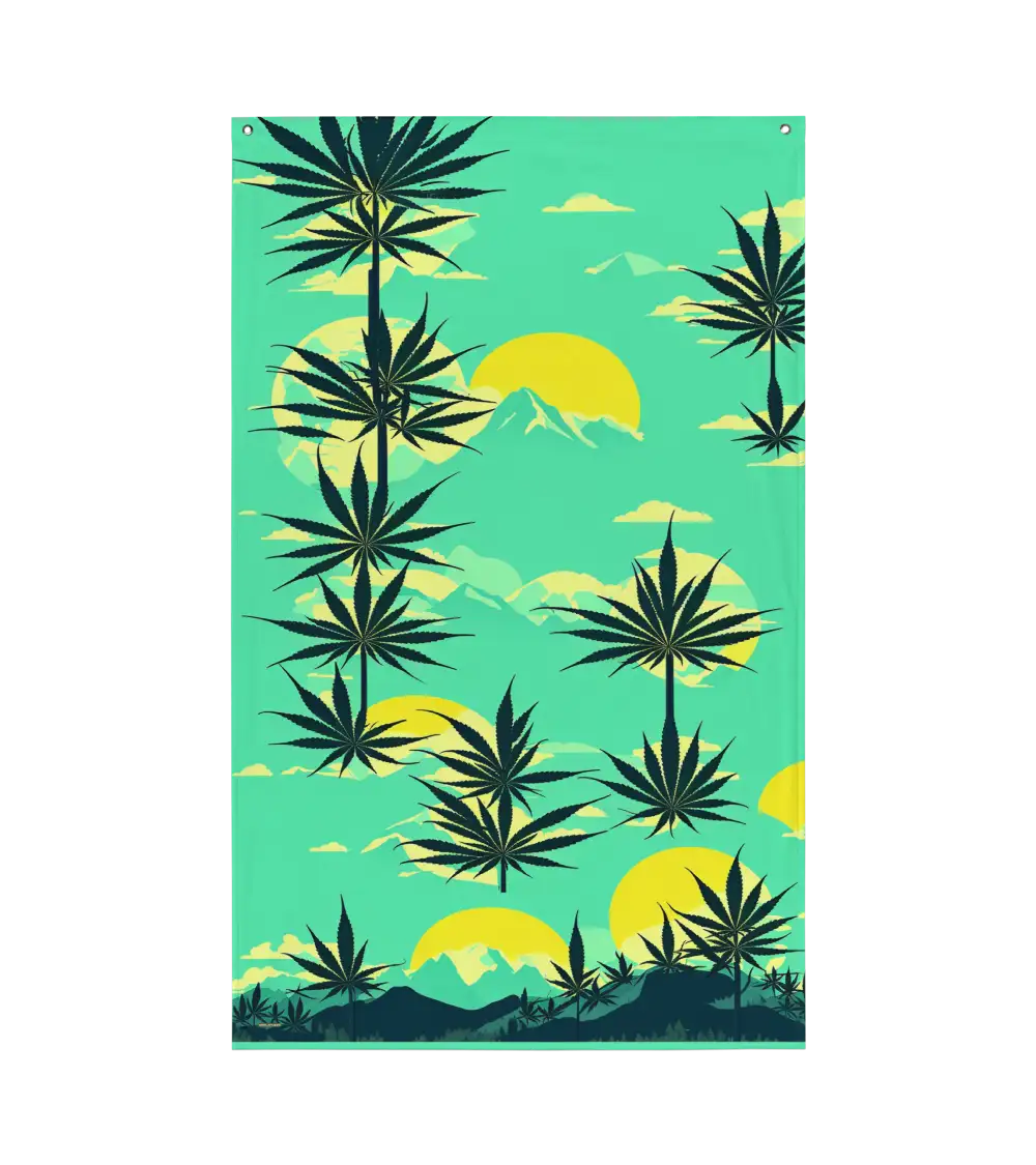 23 JAPAN HEMP - Flag