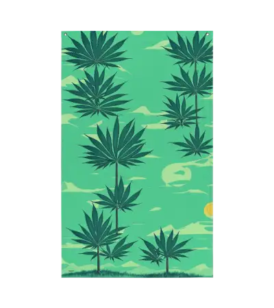 16 JAPAN HEMP - Flag