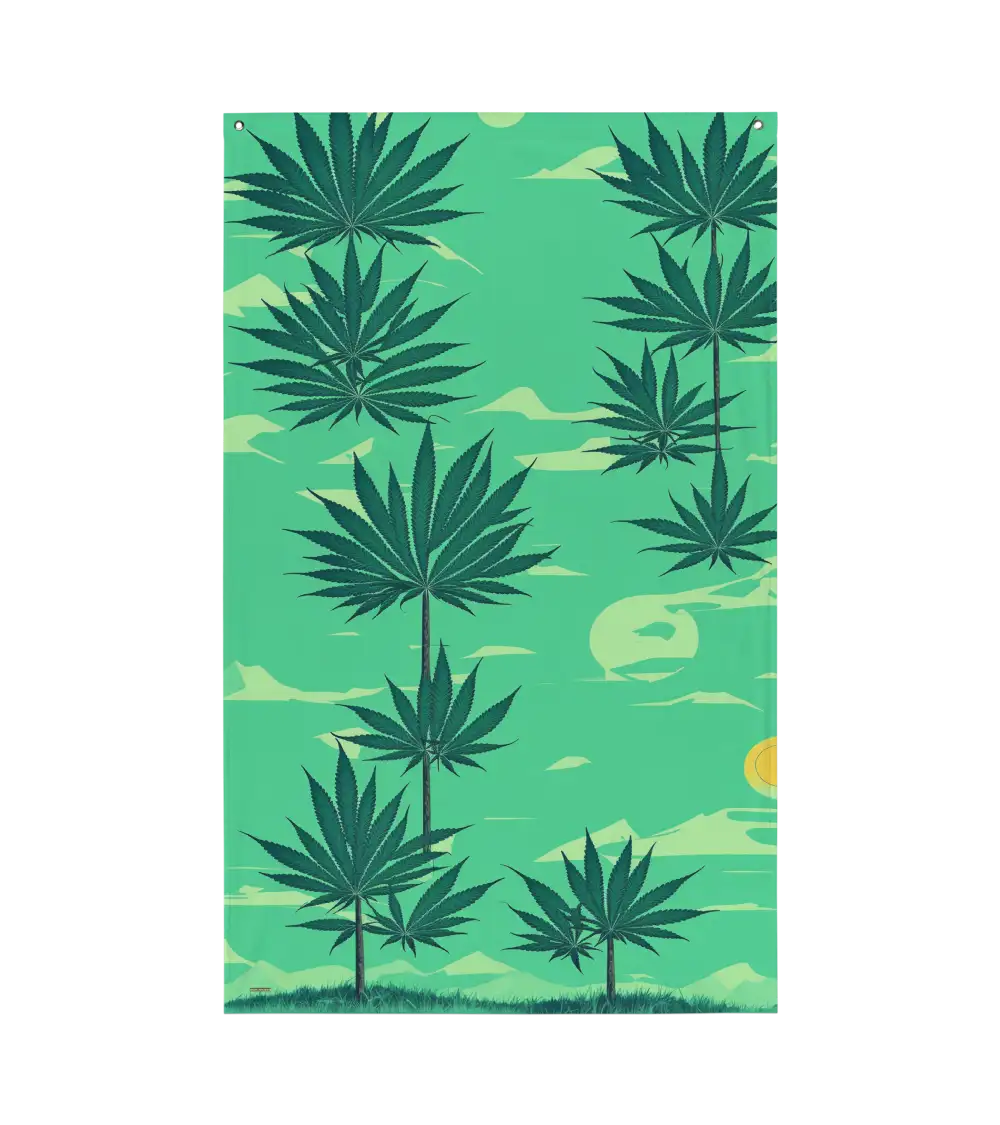16 JAPAN HEMP - Flag