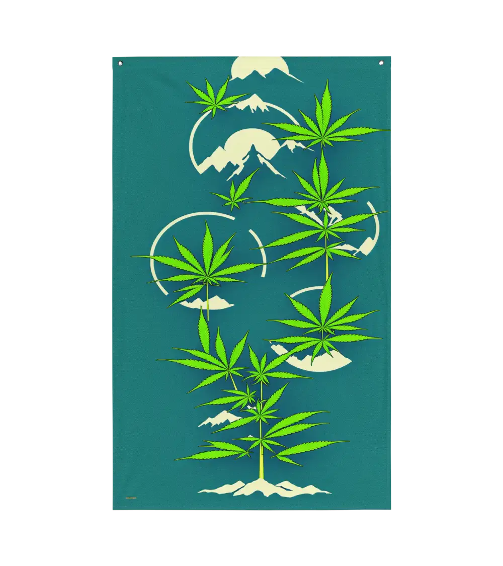 17 JAPAN HEMP - Flag