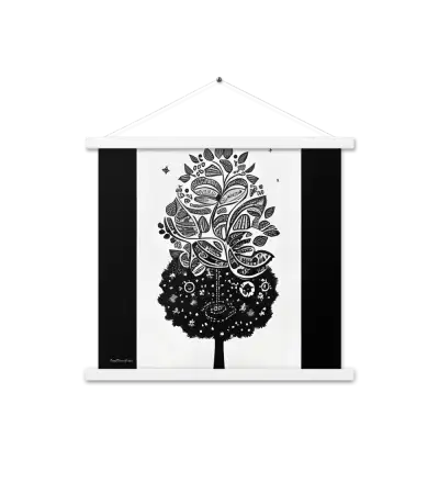 08 MONO TREE Bar Poster