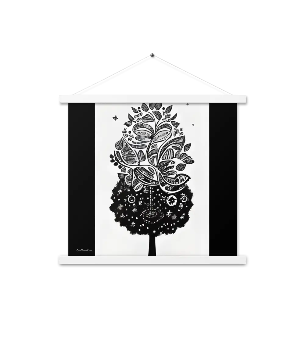 08 MONO TREE Bar Poster