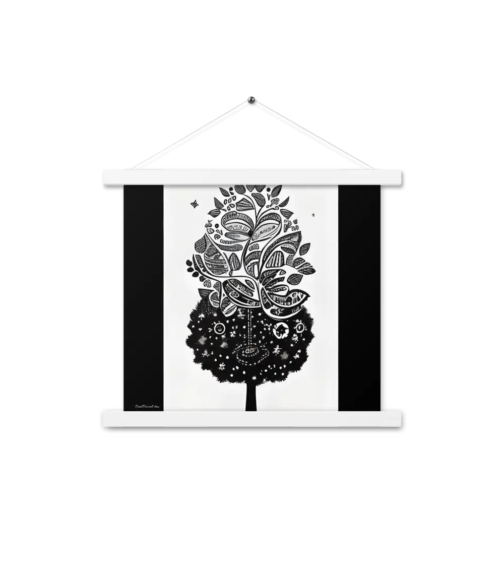 08 MONO TREE Bar Poster