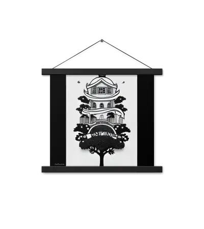 03 MONO TREE Bar Poster