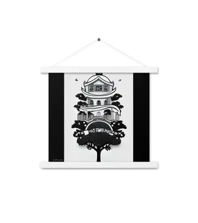 03 MONO TREE Bar Poster