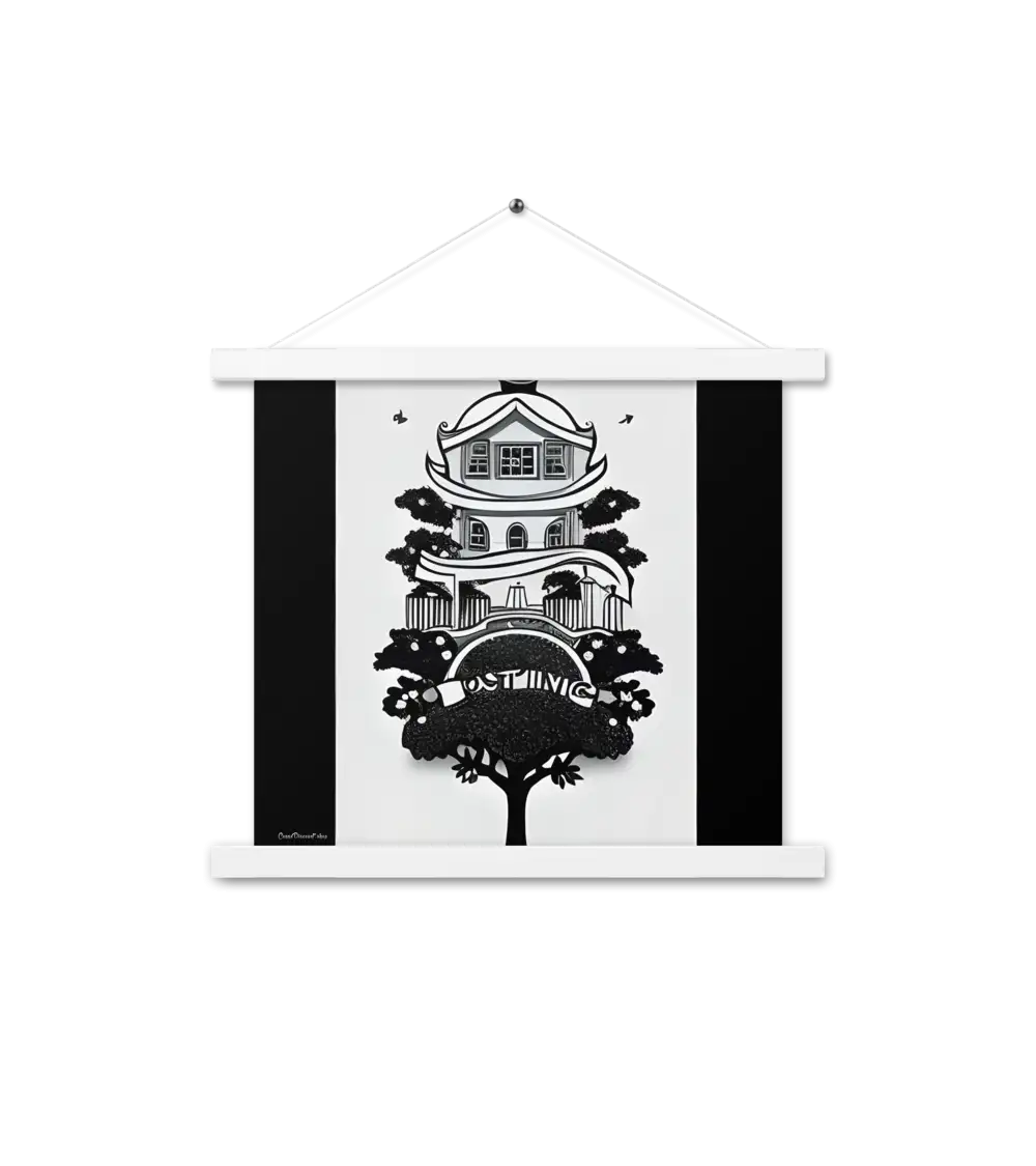 03 MONO TREE Bar Poster