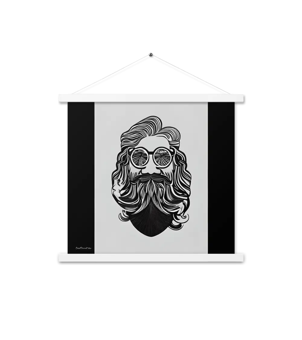 13 MONO SPACE HEAD Bar Poster