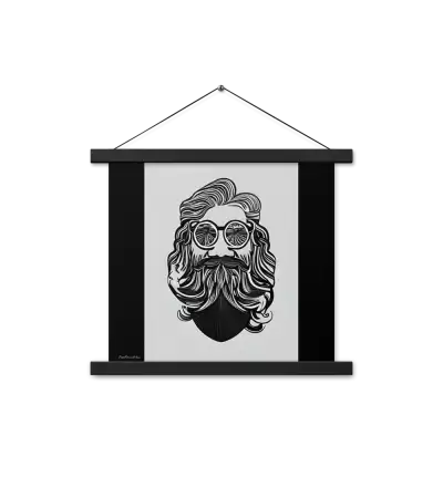 13 MONO SPACE HEAD Bar Poster