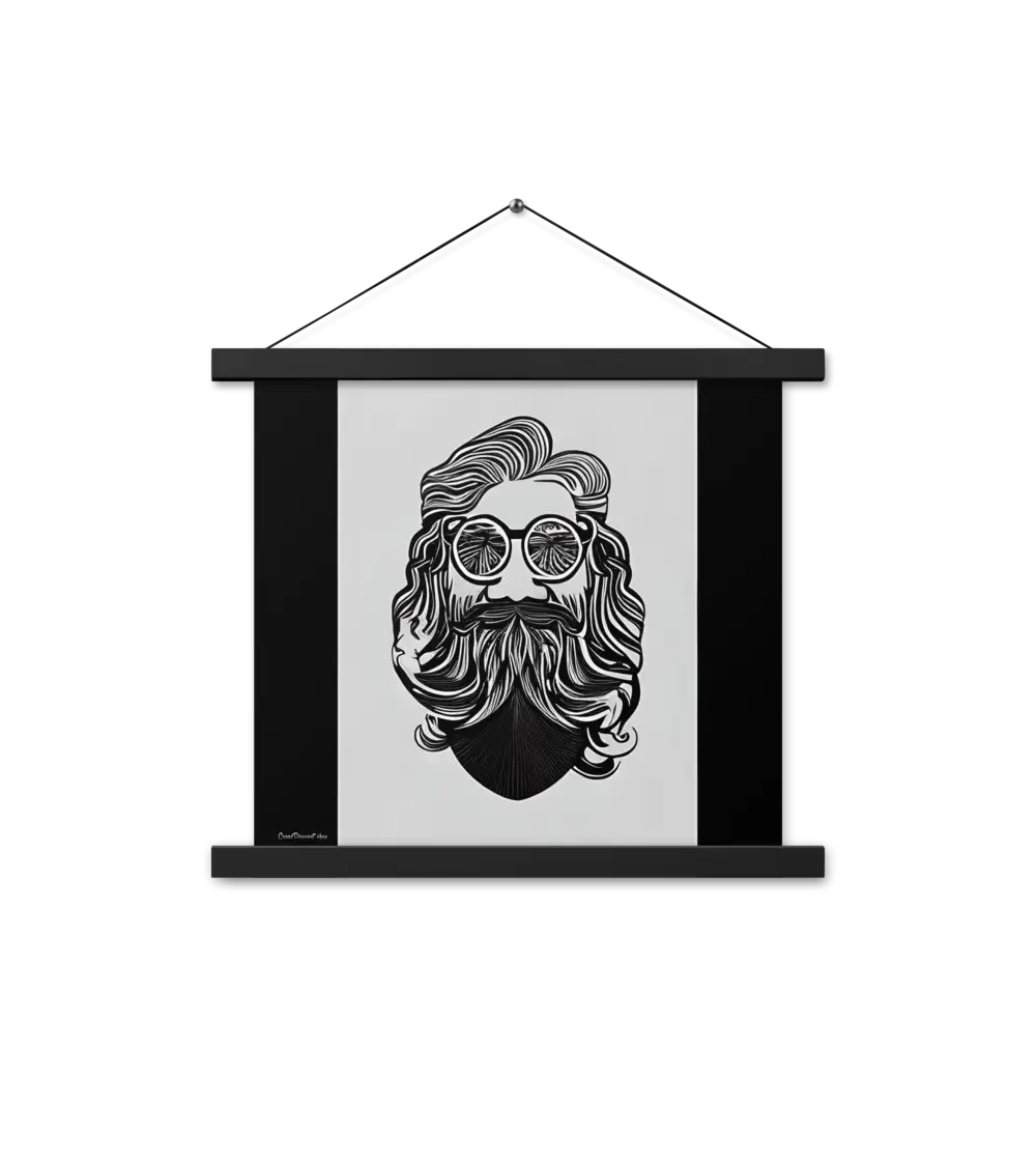 13 MONO SPACE HEAD Bar Poster