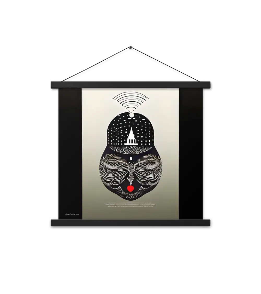 11 MONO SPACE HEAD Bar Poster