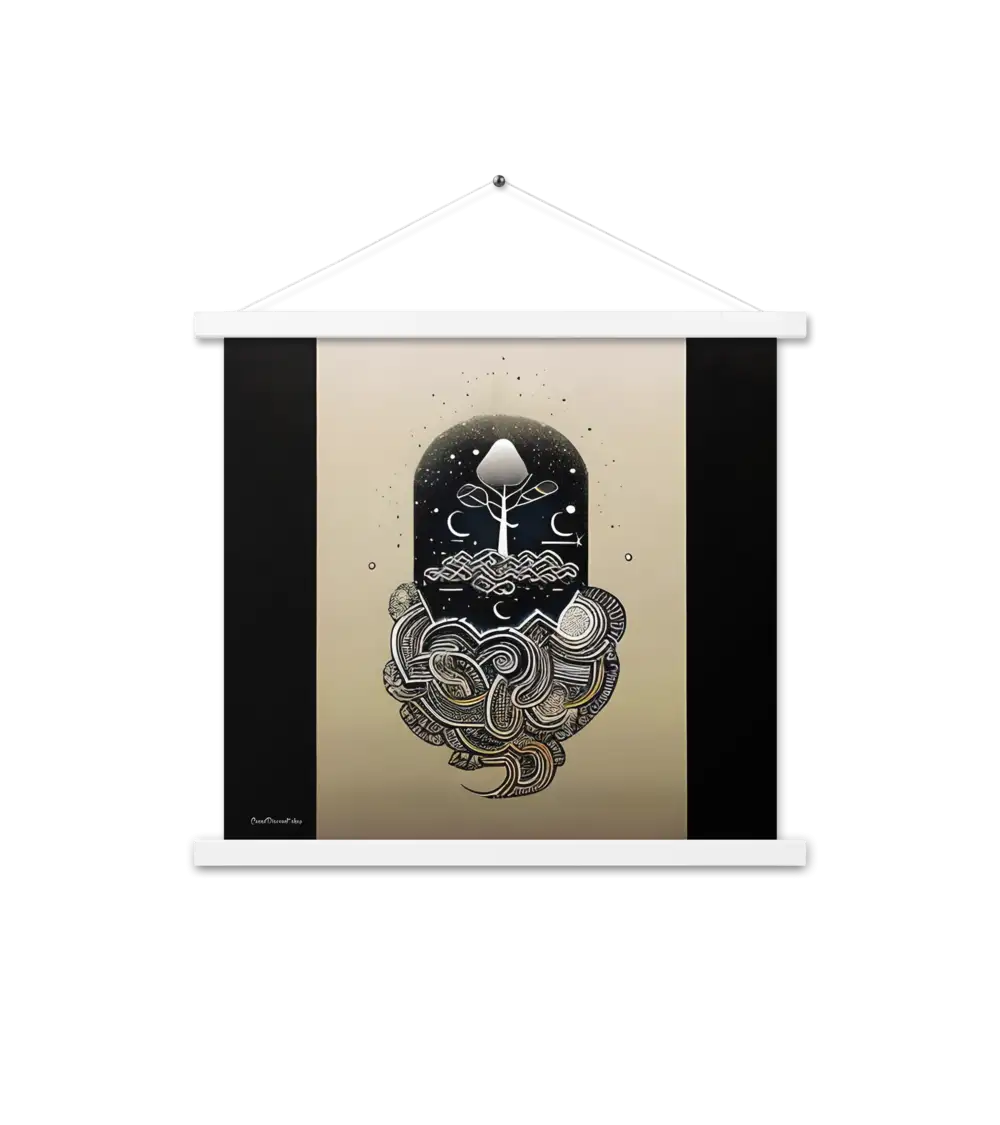 10 MONO SPACE HEAD Bar Poster