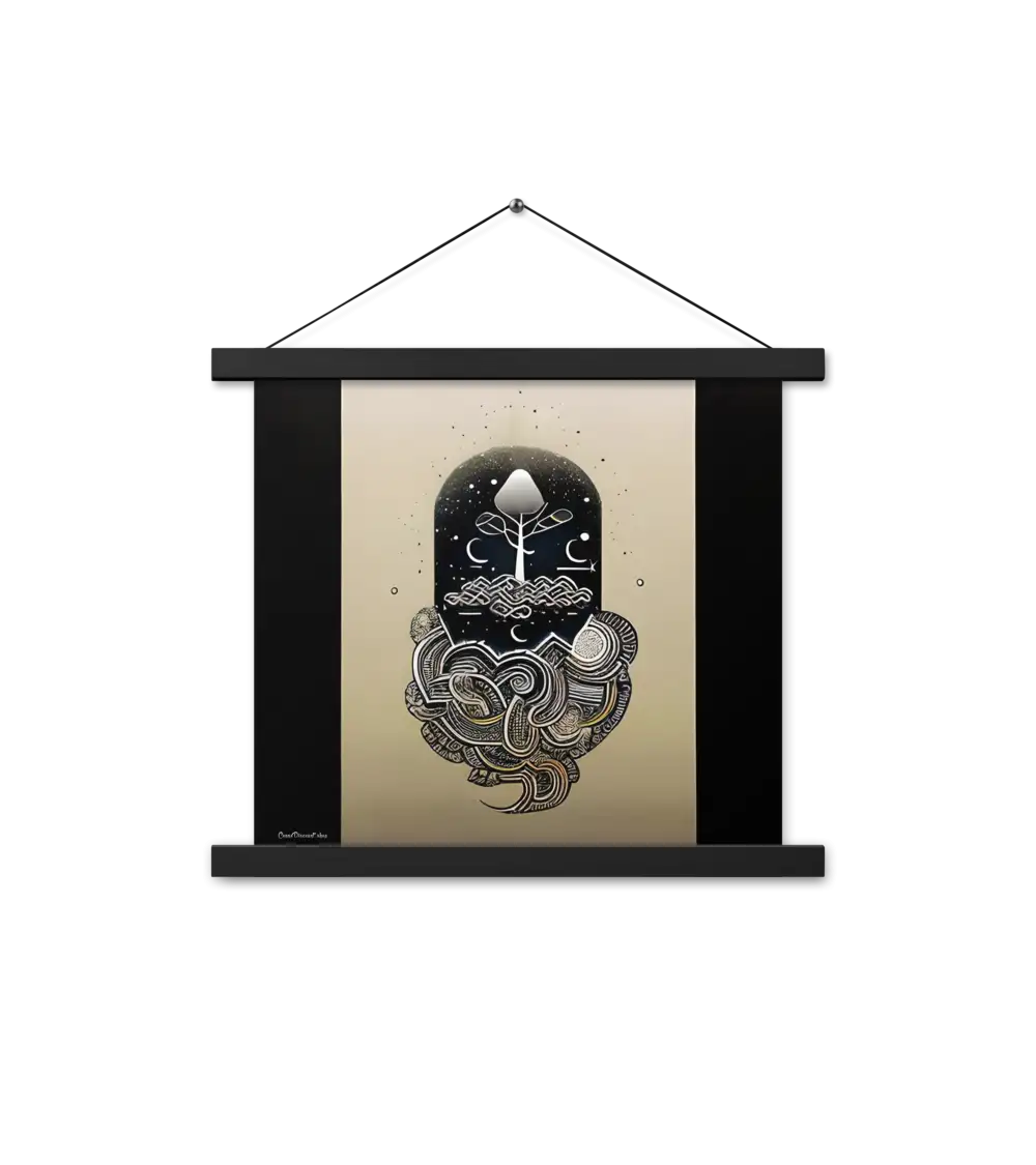 10 MONO SPACE HEAD Bar Poster