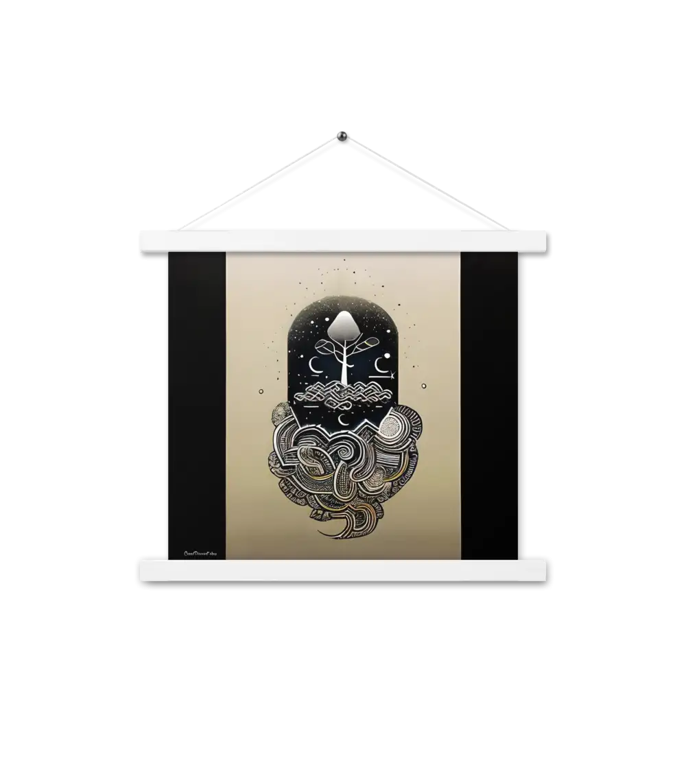 10 MONO SPACE HEAD Bar Poster