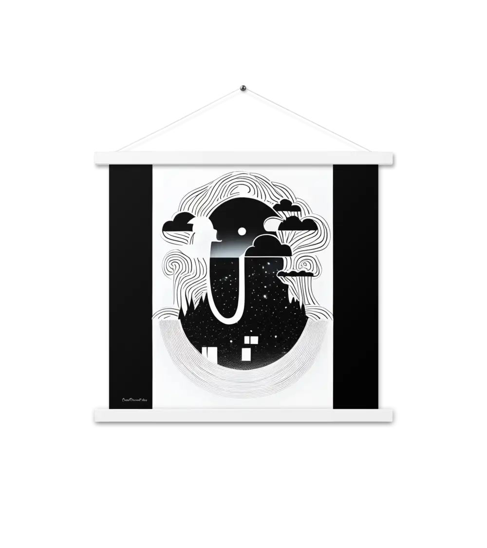 08 MONO SPACE HEAD Bar Poster
