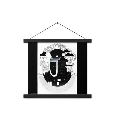 08 MONO SPACE HEAD Bar Poster