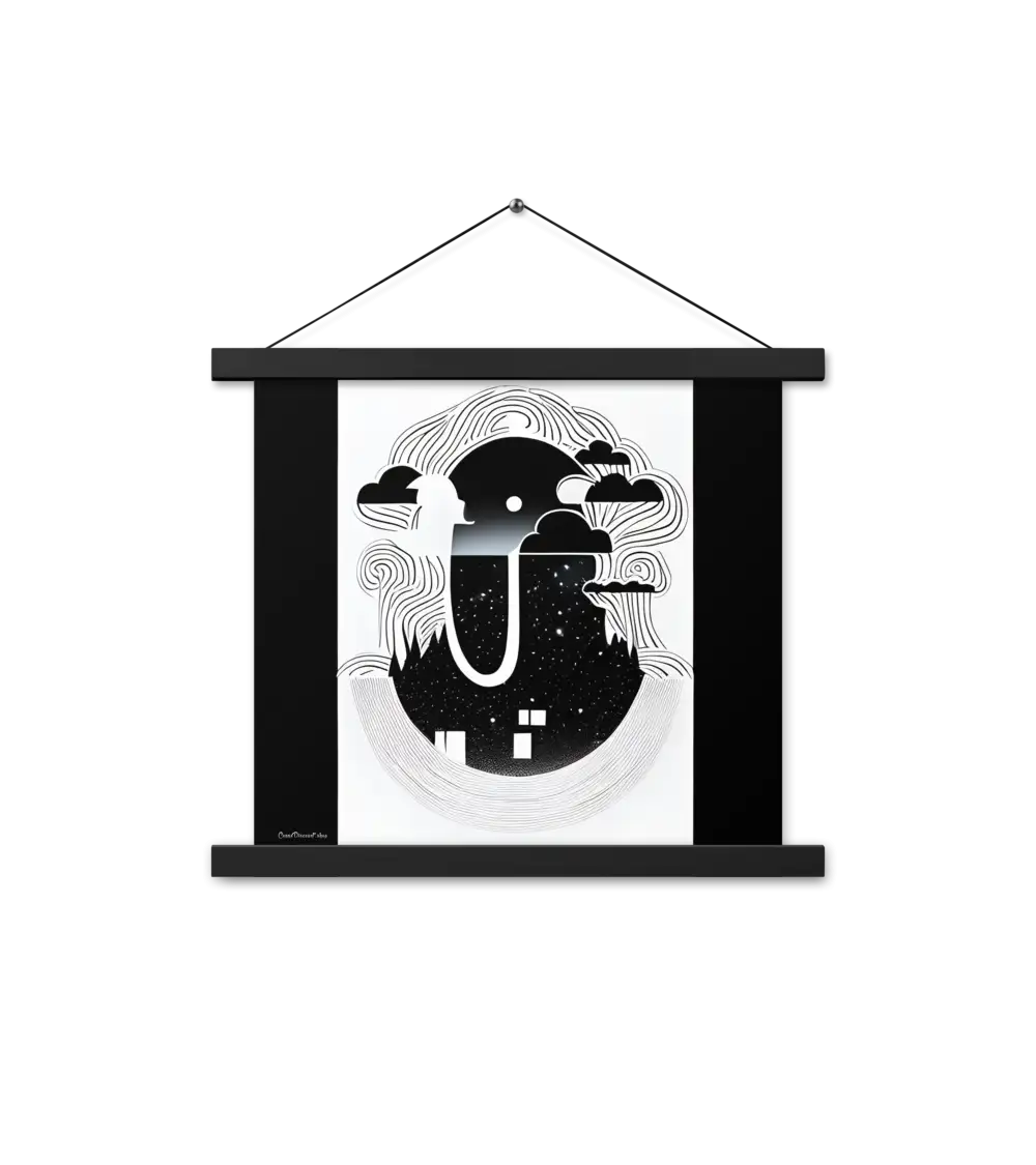 08 MONO SPACE HEAD Bar Poster
