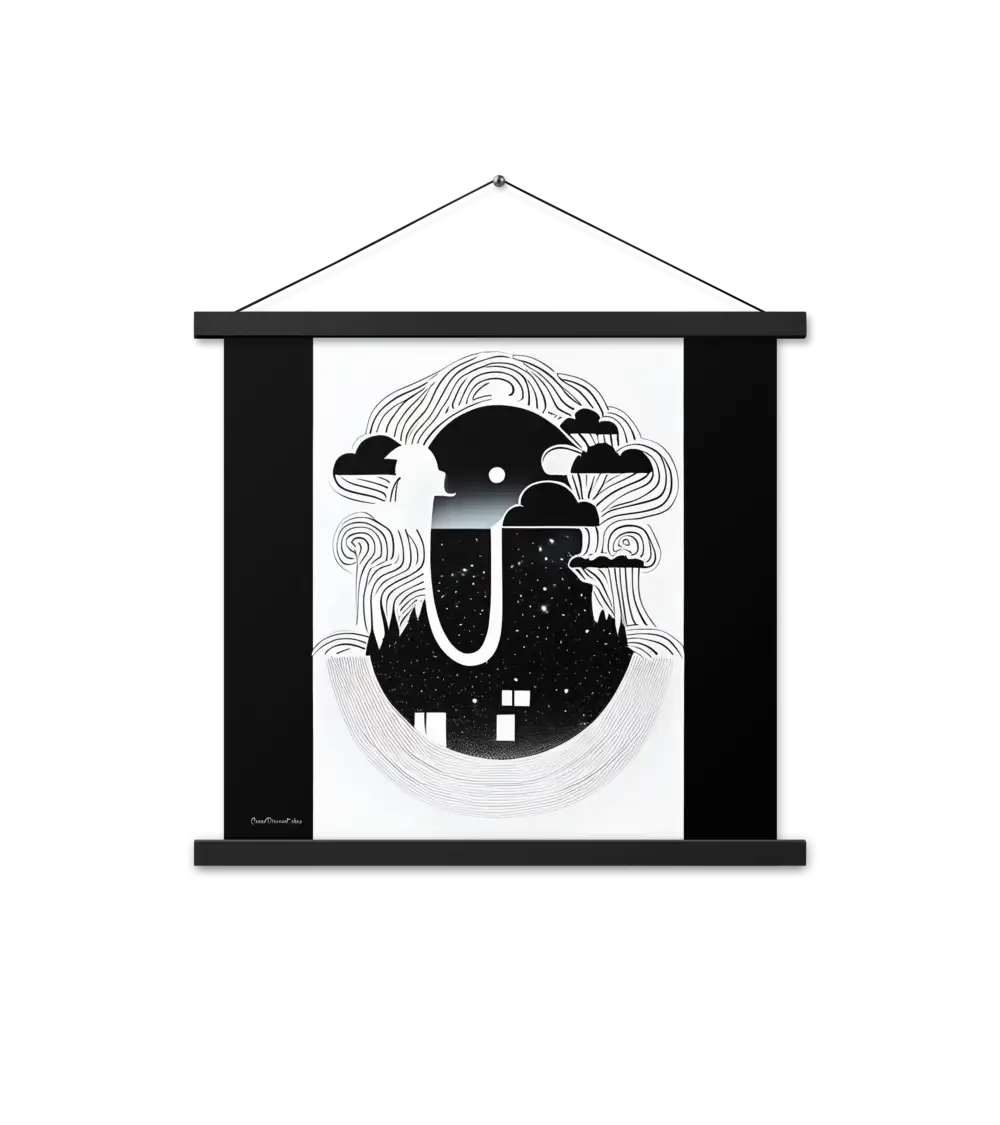 08 MONO SPACE HEAD Bar Poster